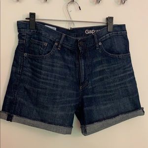 GAP sexy boyfriend jean shorts